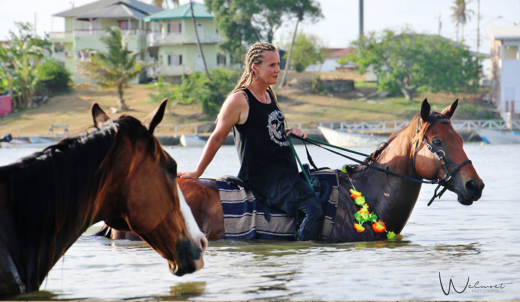 Anna Twinney supports Healing with Horses therapeutic riding & leadership training in Trinidad and Tobago