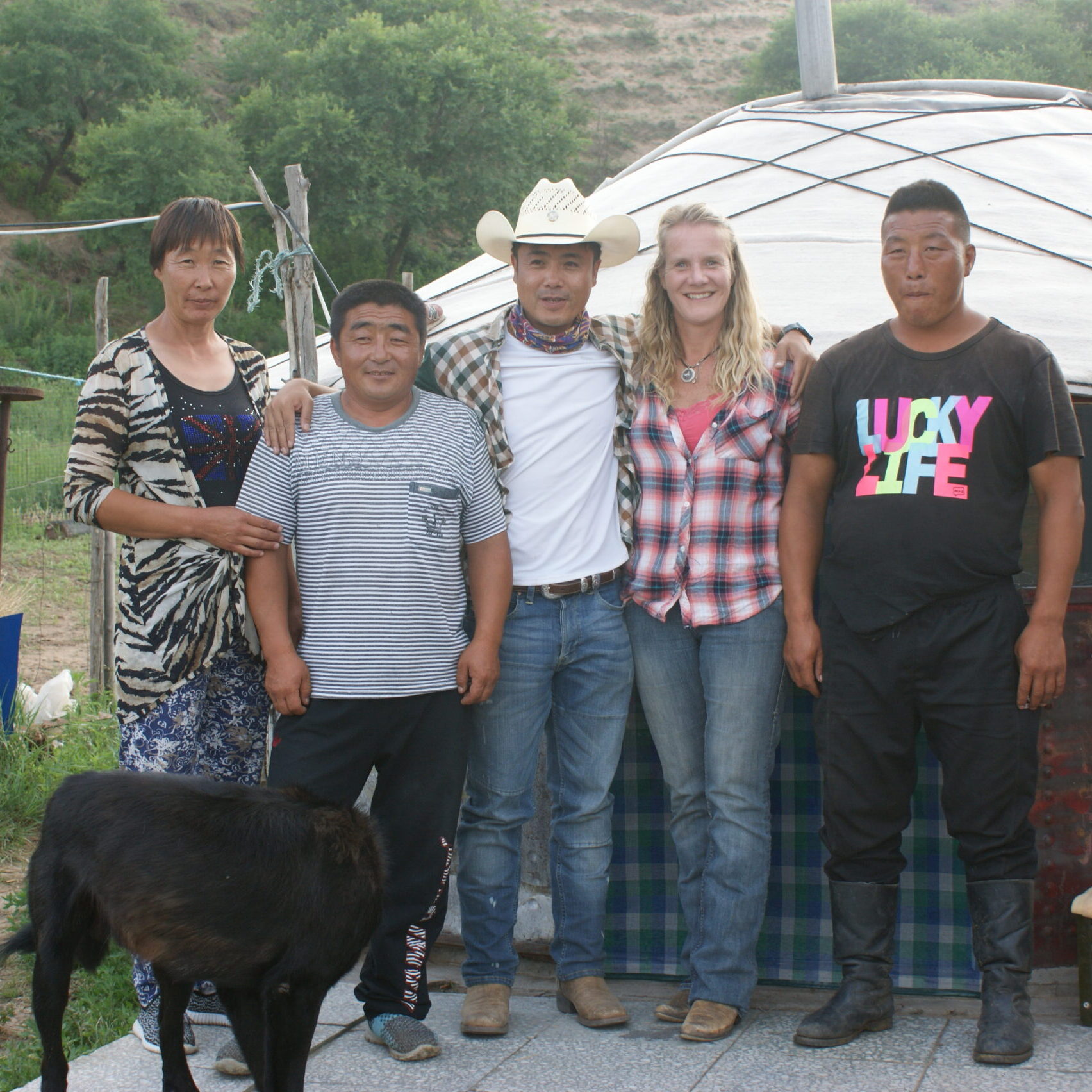 Equine Warrior Founder, Anna Twinney in Mongolia